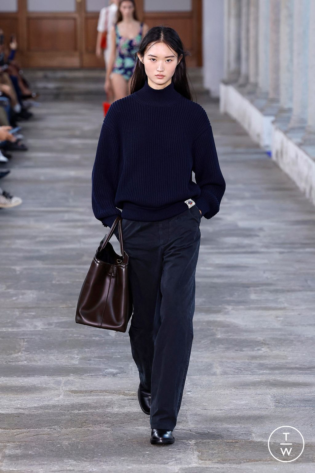 Fashion Week Milan Spring/Summer 2024 look 21 from the Bally collection 女装