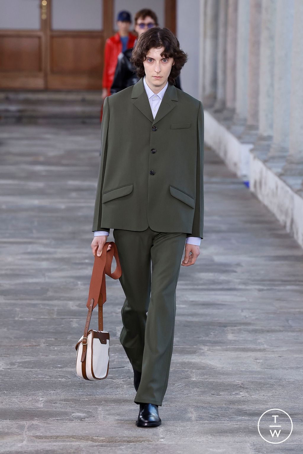 Fashion Week Milan Spring/Summer 2024 look 26 from the Bally collection 女装
