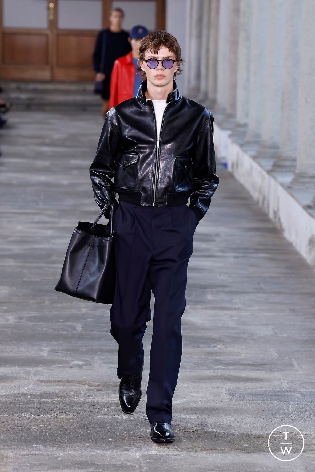 Fashion Week Milan Spring/Summer 2024 look 27 from the Bally collection womenswear