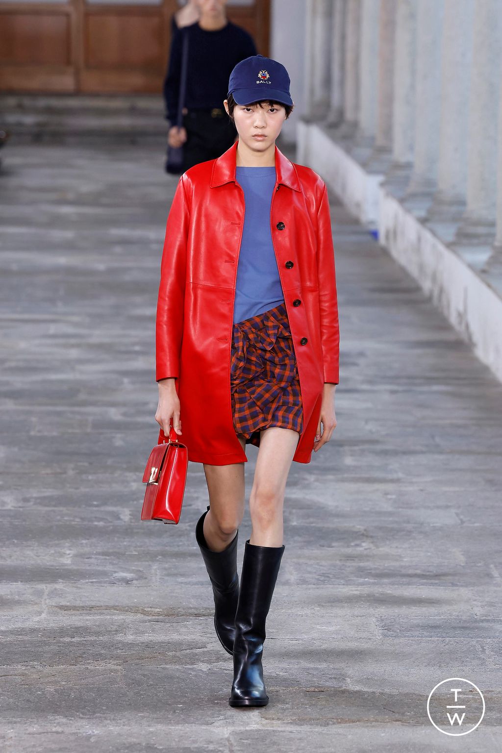 Fashion Week Milan Spring/Summer 2024 look 28 from the Bally collection 女装
