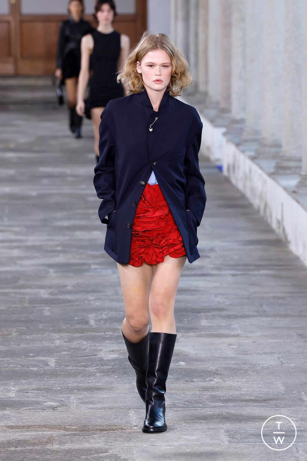 Fashion Week Milan Spring/Summer 2024 look 41 from the Bally collection womenswear
