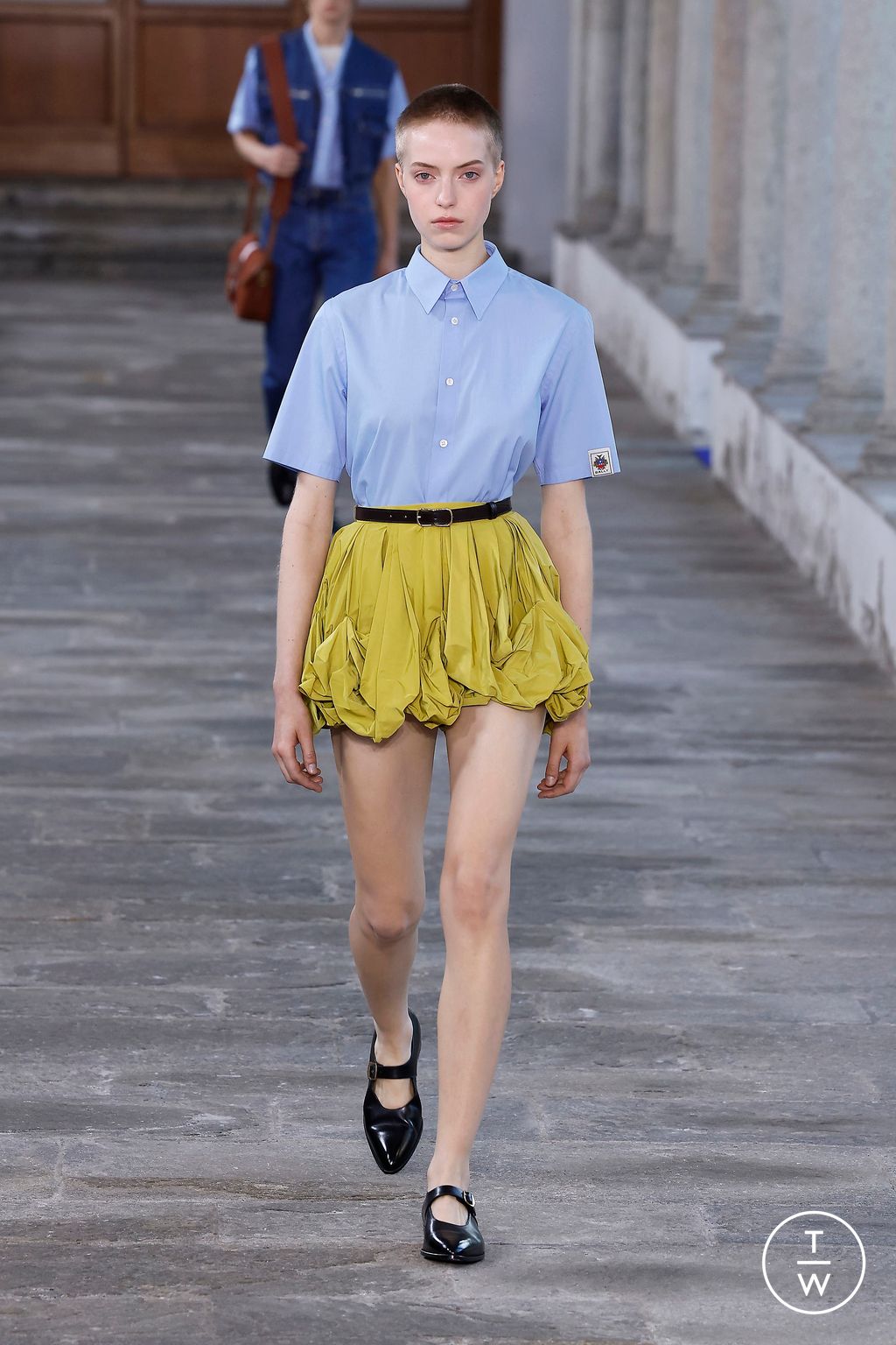 Fashion Week Milan Spring/Summer 2024 look 46 from the Bally collection womenswear