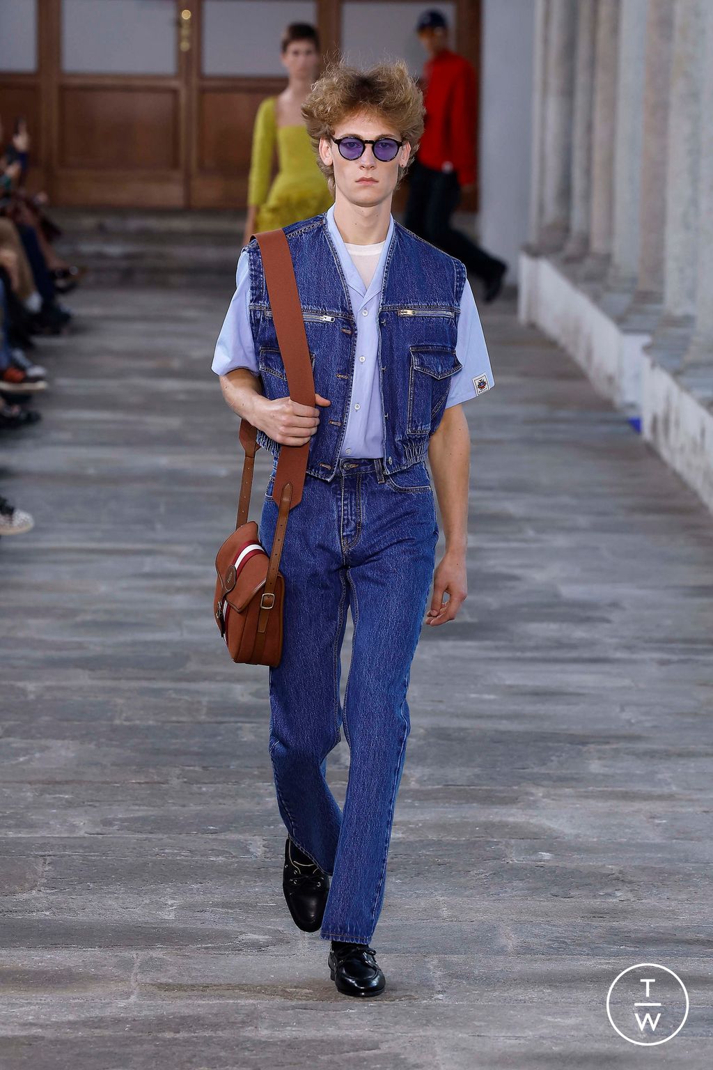 Fashion Week Milan Spring/Summer 2024 look 47 from the Bally collection 女装