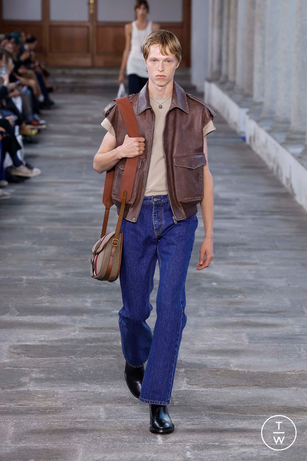 Fashion Week Milan Spring/Summer 2024 look 51 from the Bally collection 女装
