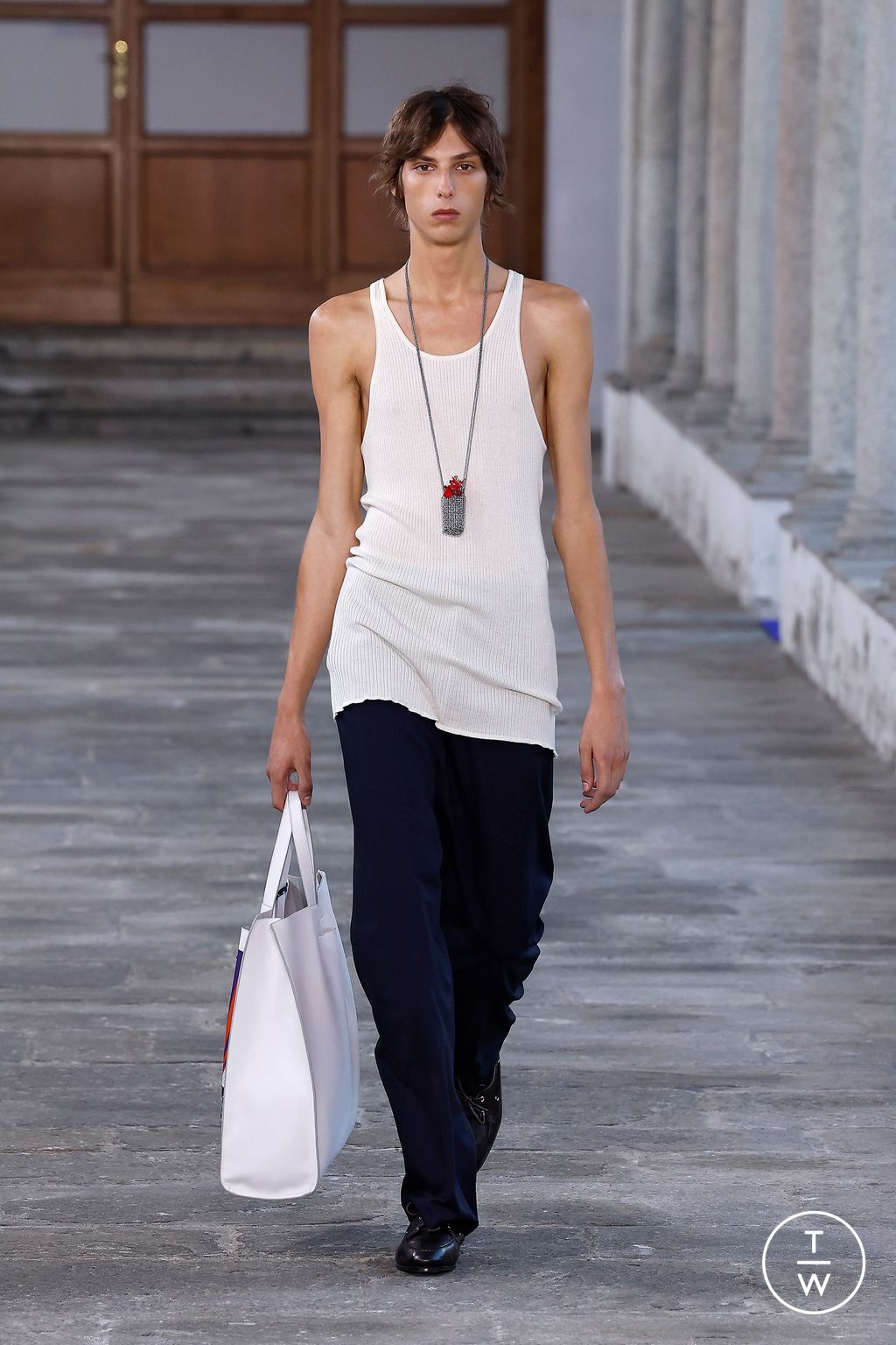 Fashion Week Milan Spring/Summer 2024 look 52 from the Bally collection 女装