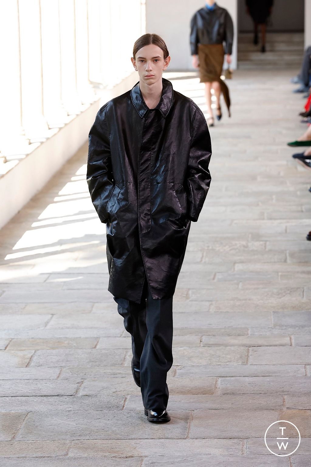 Fashion Week Milan Spring/Summer 2025 look 2 from the Bally collection womenswear