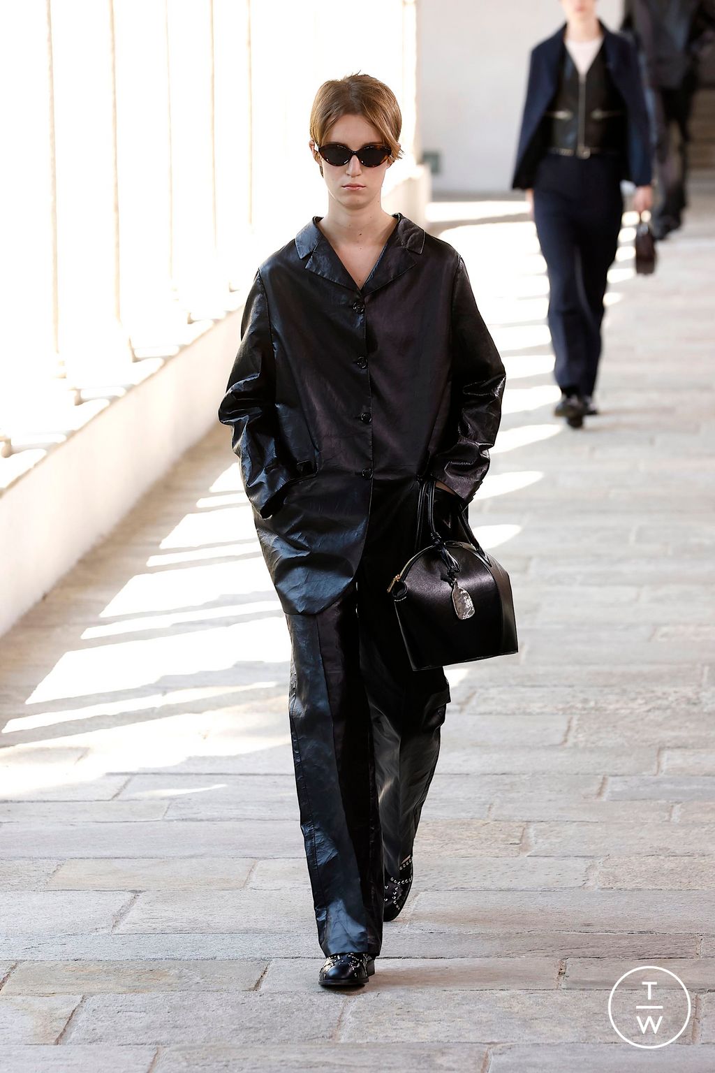 Fashion Week Milan Spring/Summer 2025 look 5 de la collection Bally womenswear