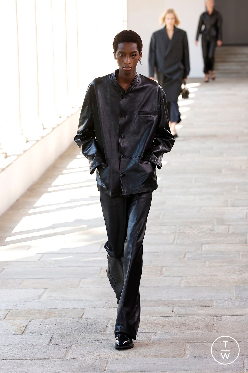 Fashion Week Milan Spring/Summer 2025 look 7 from the Bally collection womenswear