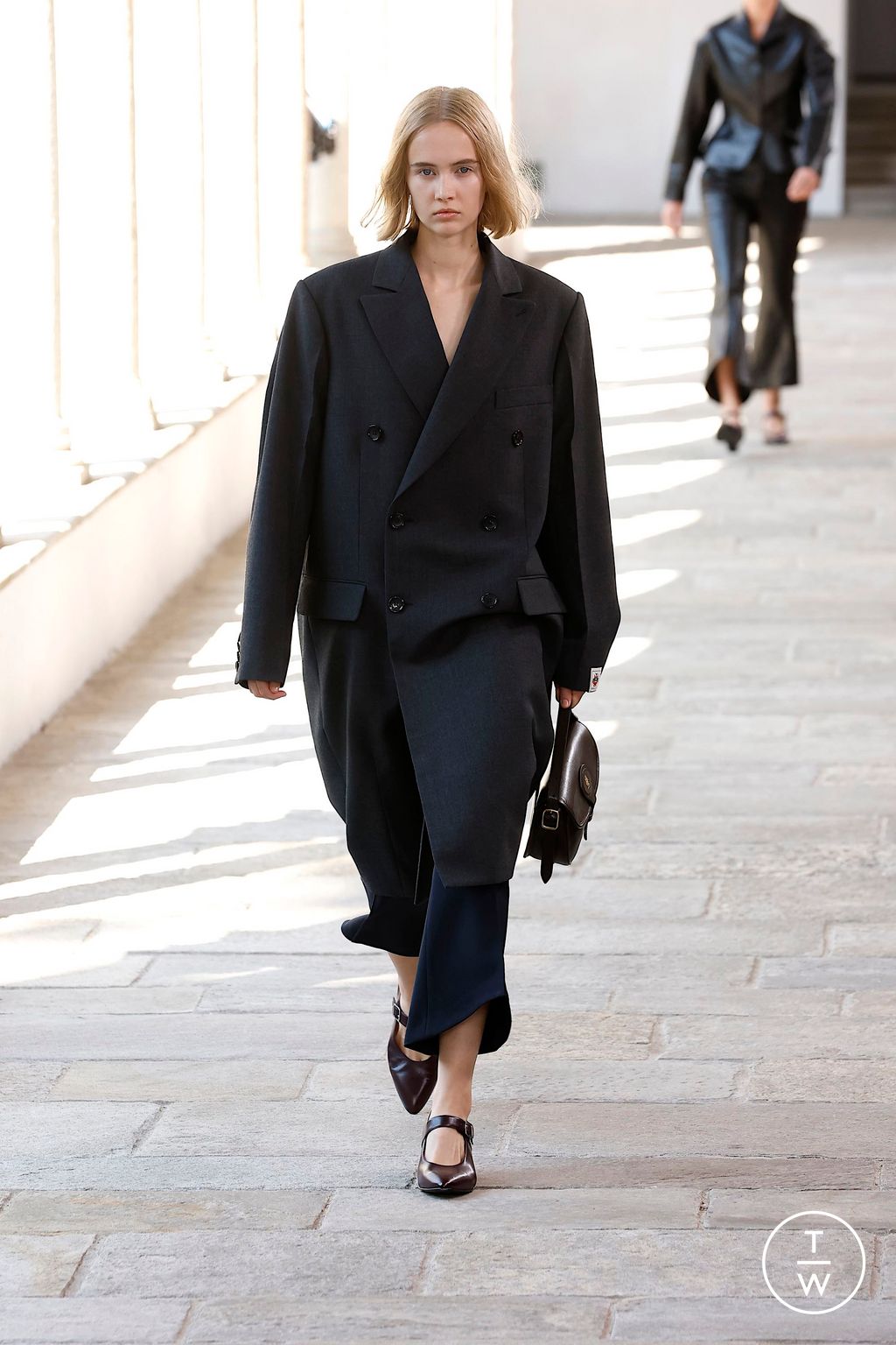 Fashion Week Milan Spring/Summer 2025 look 8 from the Bally collection womenswear