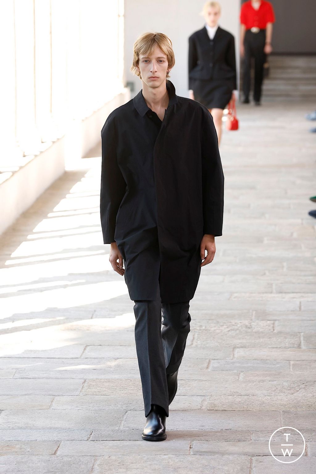 Fashion Week Milan Spring/Summer 2025 look 10 from the Bally collection womenswear