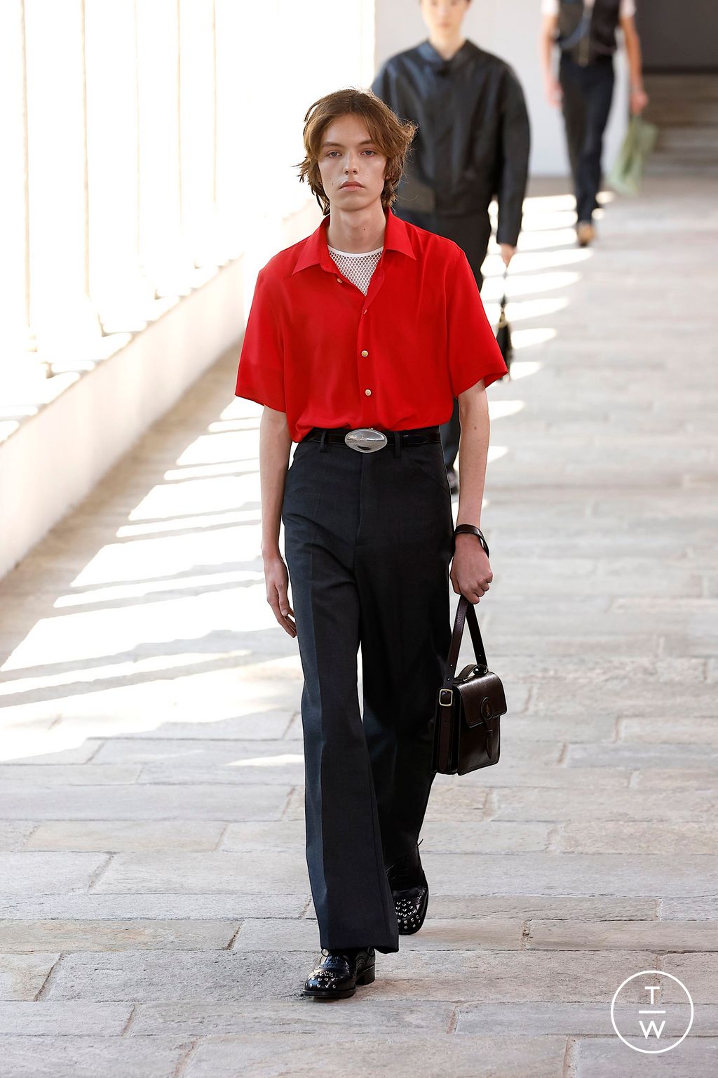 Fashion Week Milan Spring-Summer 2025 look 12 from the Bally collection womenswear