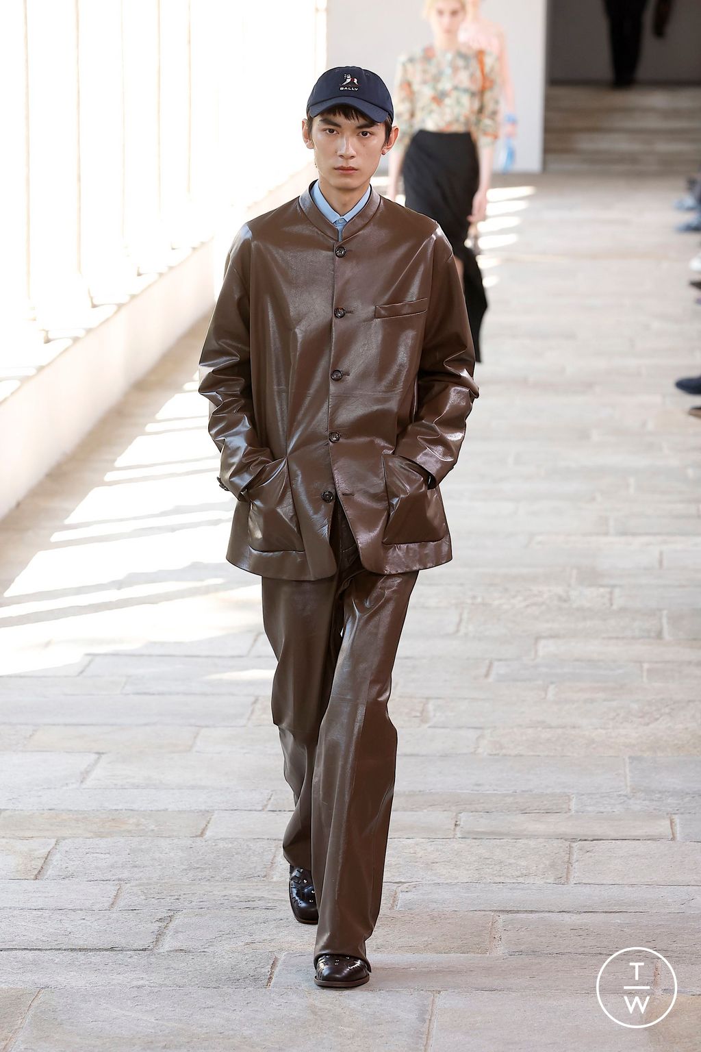 Fashion Week Milan Spring/Summer 2025 look 20 from the Bally collection womenswear