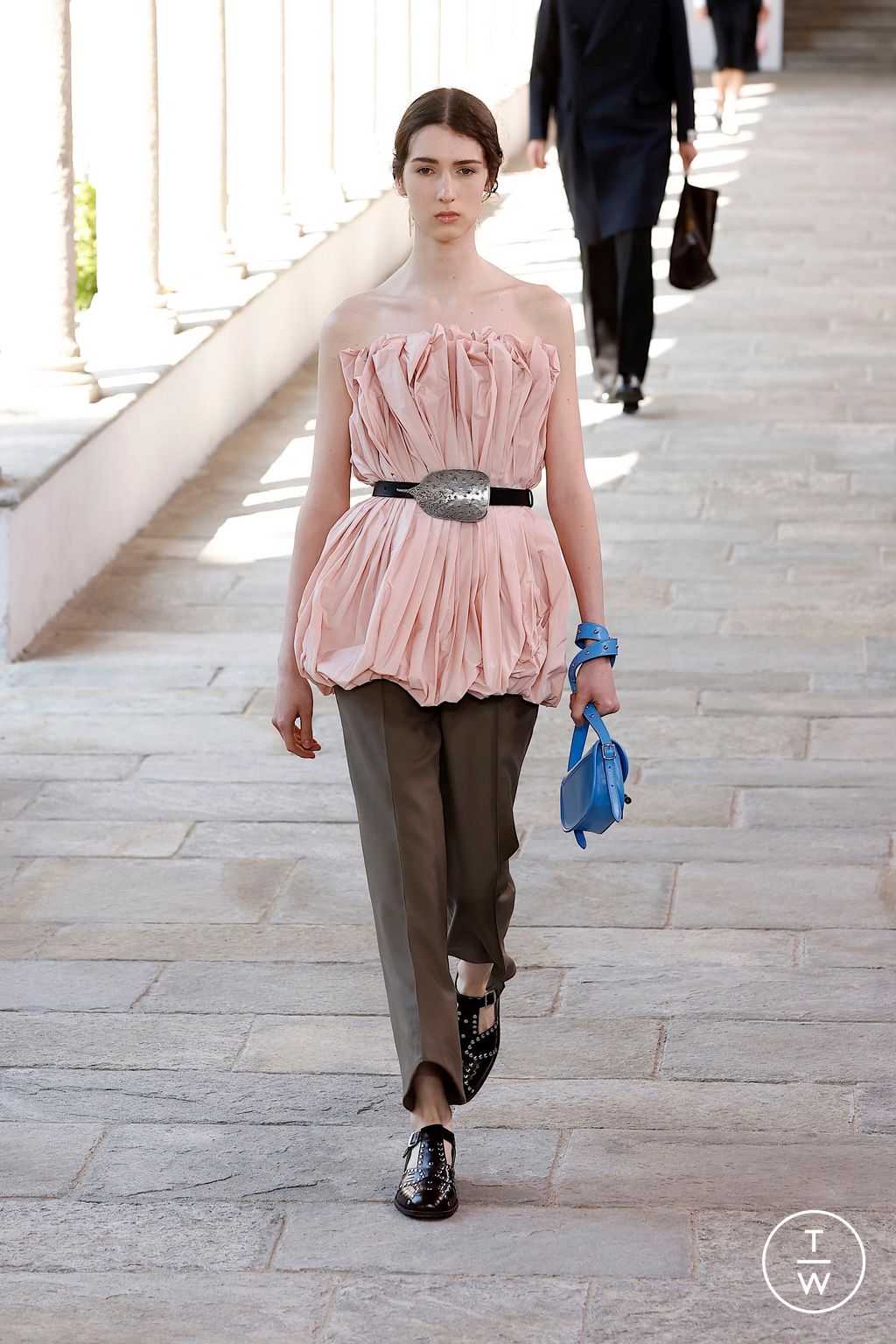 Fashion Week Milan Spring/Summer 2025 look 22 from the Bally collection womenswear