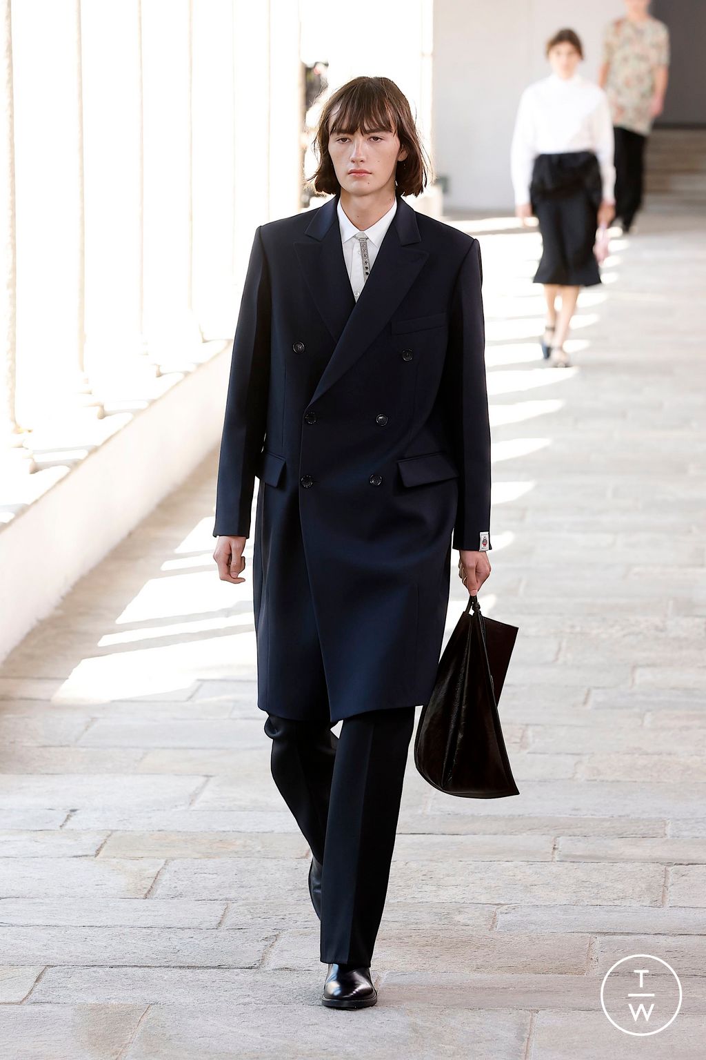 Fashion Week Milan Spring/Summer 2025 look 23 from the Bally collection womenswear