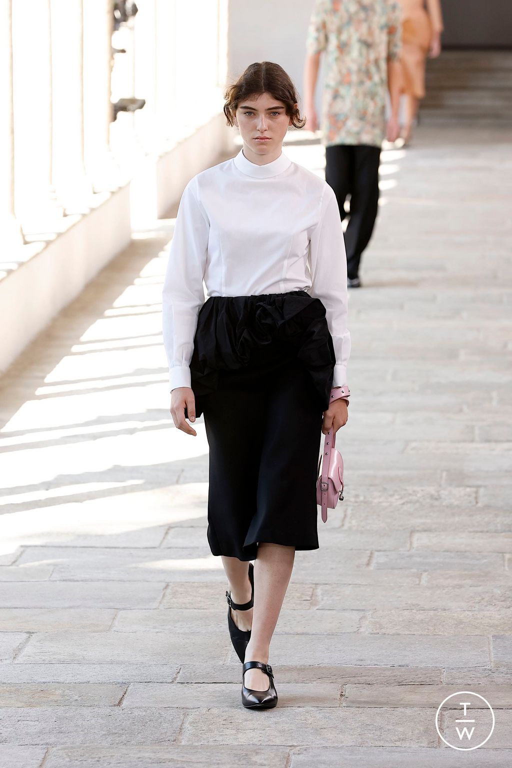 Fashion Week Milan Spring/Summer 2025 look 24 from the Bally collection womenswear