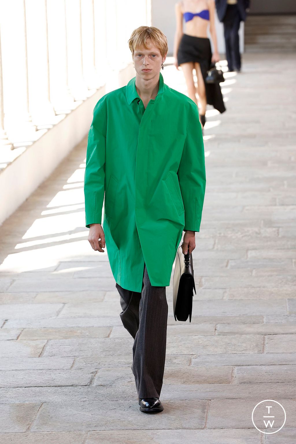 Fashion Week Milan Spring/Summer 2025 look 29 from the Bally collection womenswear