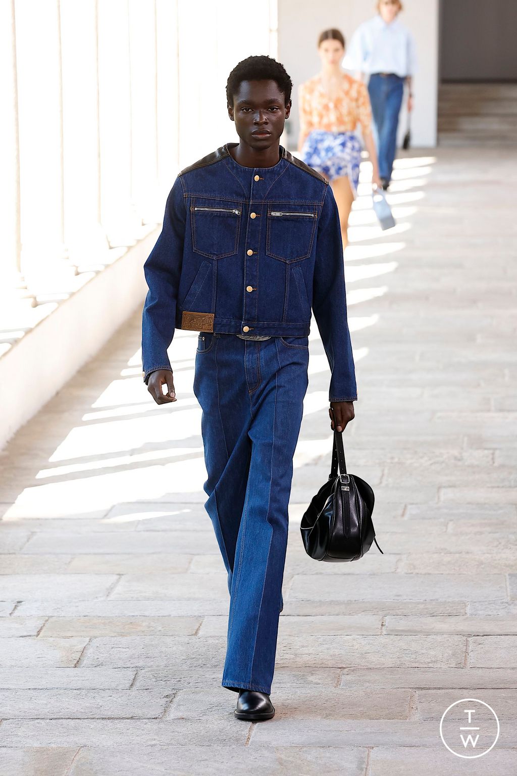 Fashion Week Milan Spring/Summer 2025 look 34 de la collection Bally womenswear