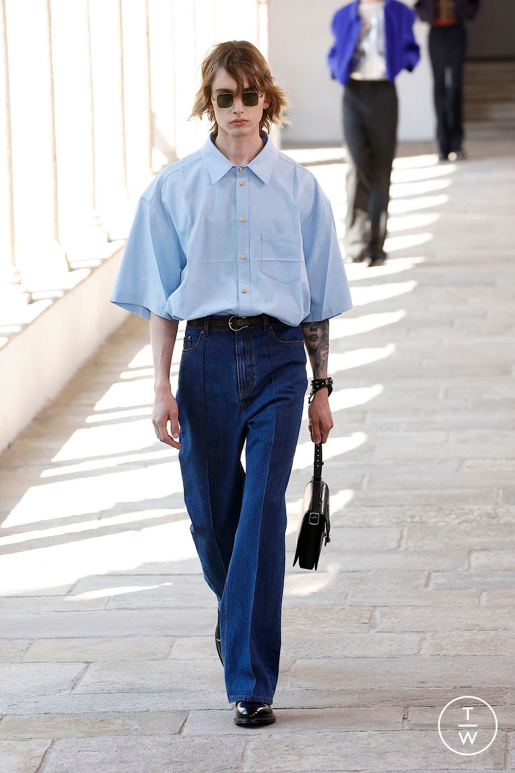 Fashion Week Milan Spring/Summer 2025 look 36 de la collection Bally womenswear