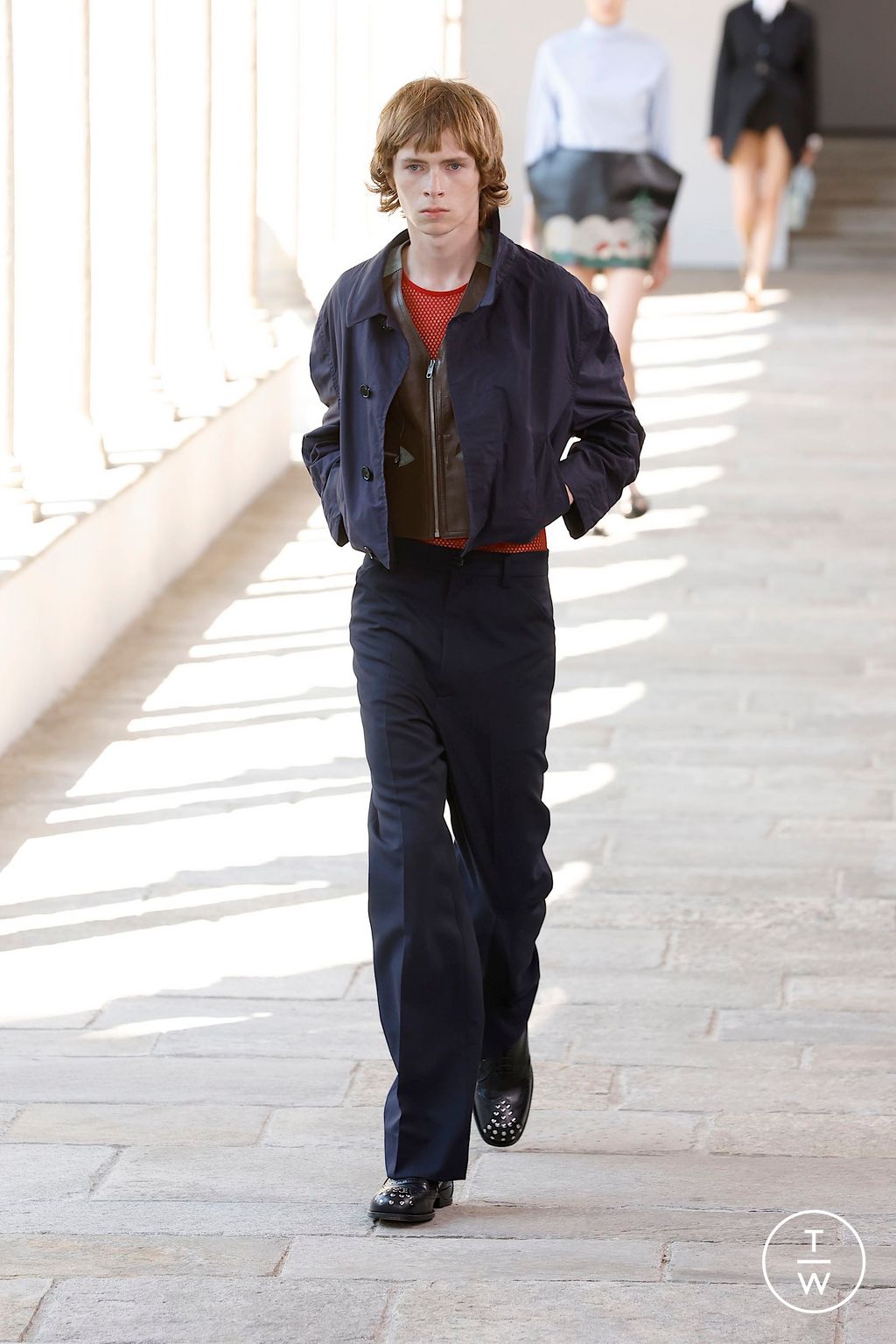 Fashion Week Milan Spring/Summer 2025 look 38 from the Bally collection womenswear