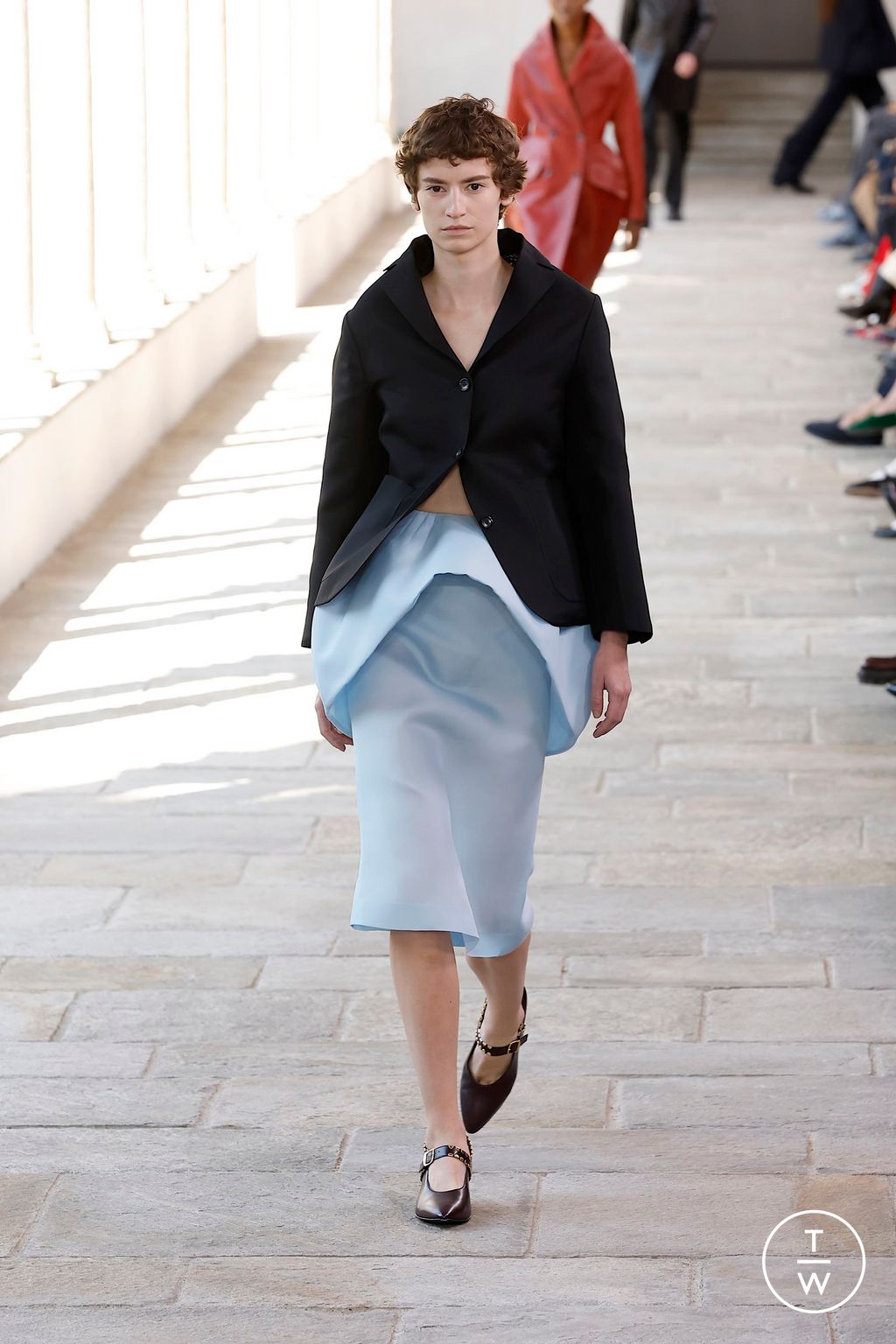 Fashion Week Milan Spring/Summer 2025 look 41 de la collection Bally womenswear