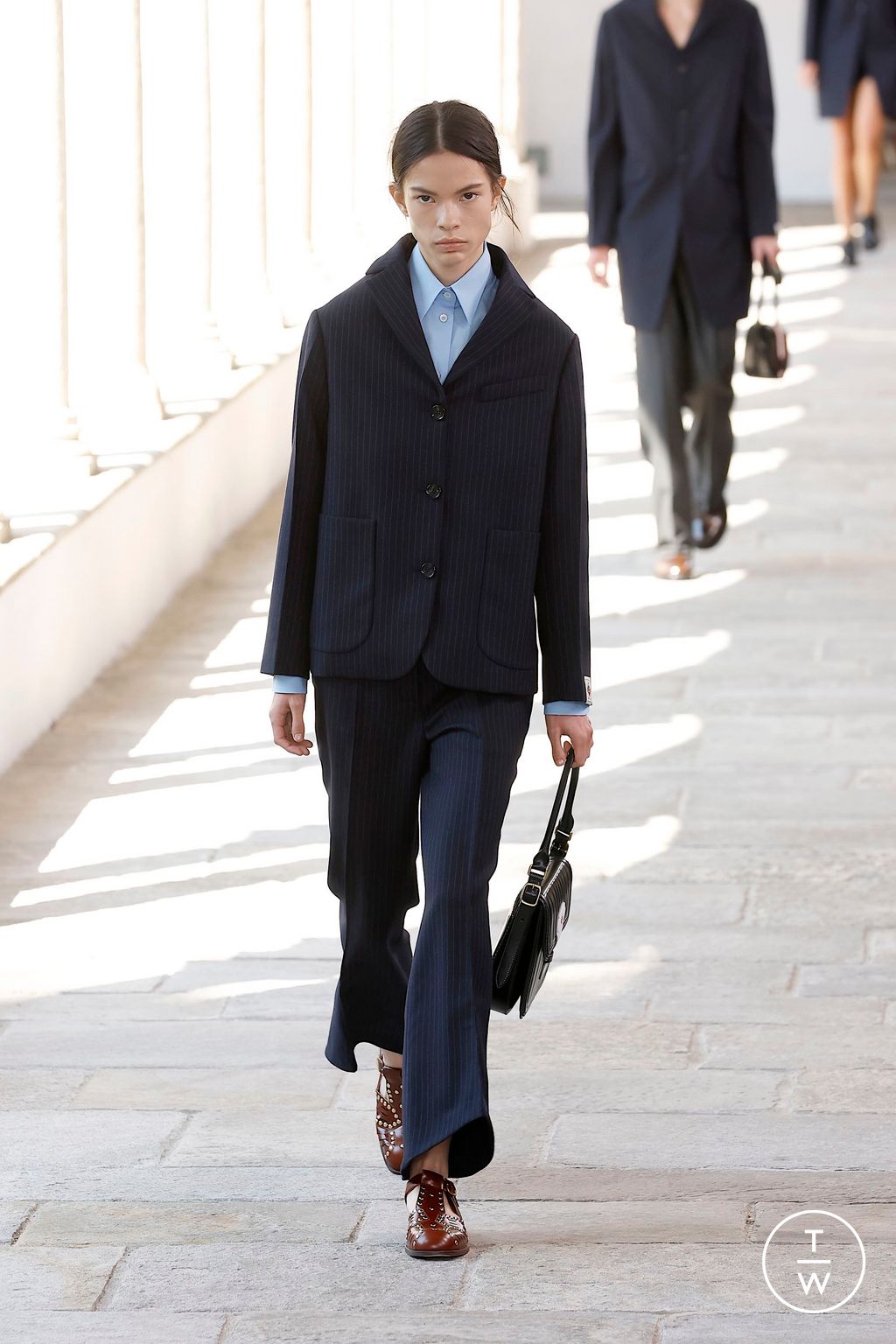 Fashion Week Milan Spring/Summer 2025 look 47 from the Bally collection womenswear