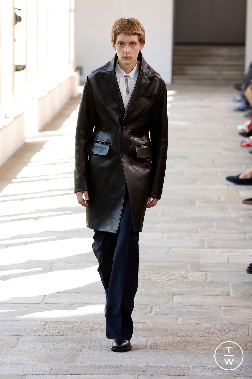 Fashion Week Milan Spring/Summer 2025 look 56 from the Bally collection womenswear