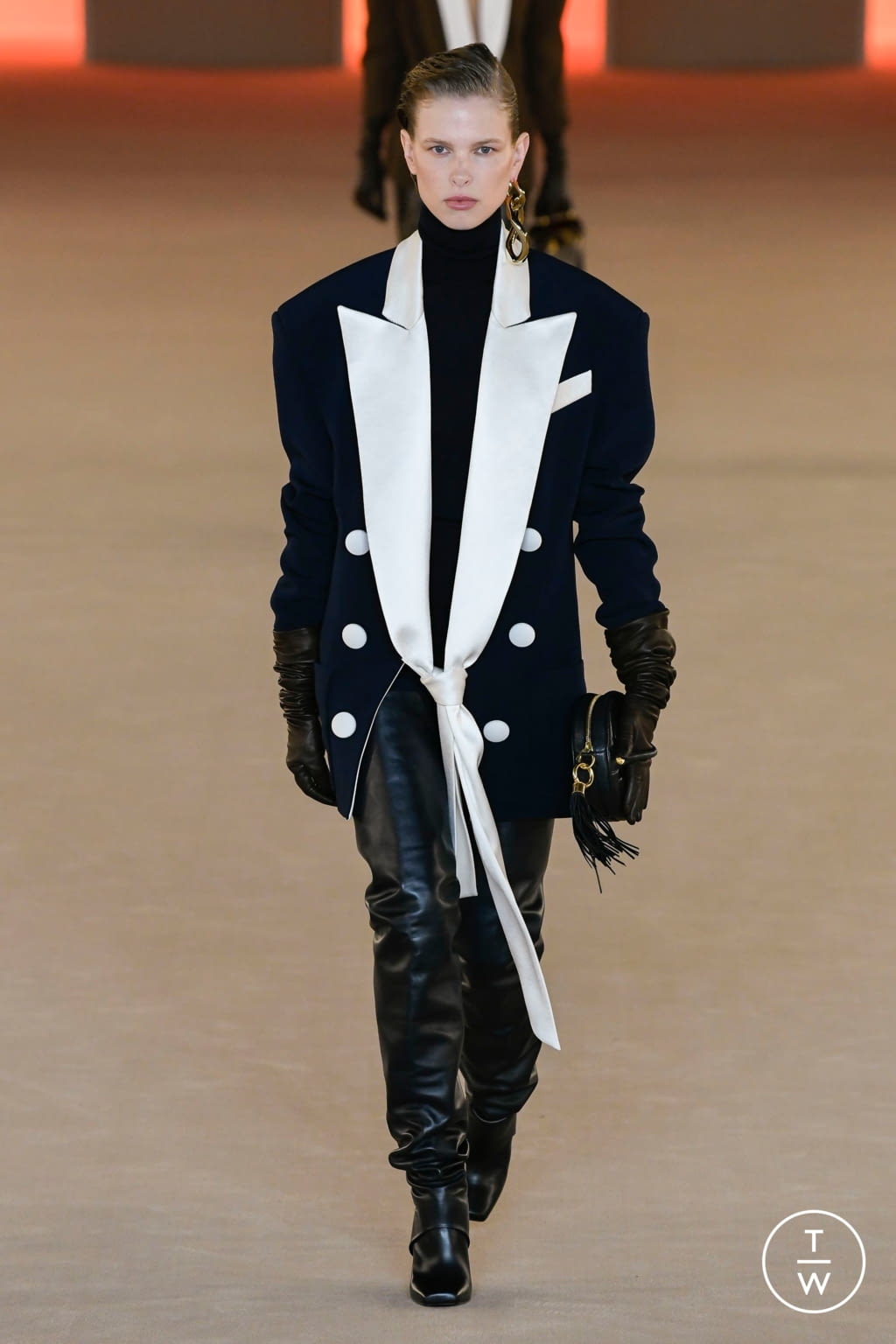 Fashion Week Paris Fall/Winter 2020 look 44 de la collection Balmain womenswear