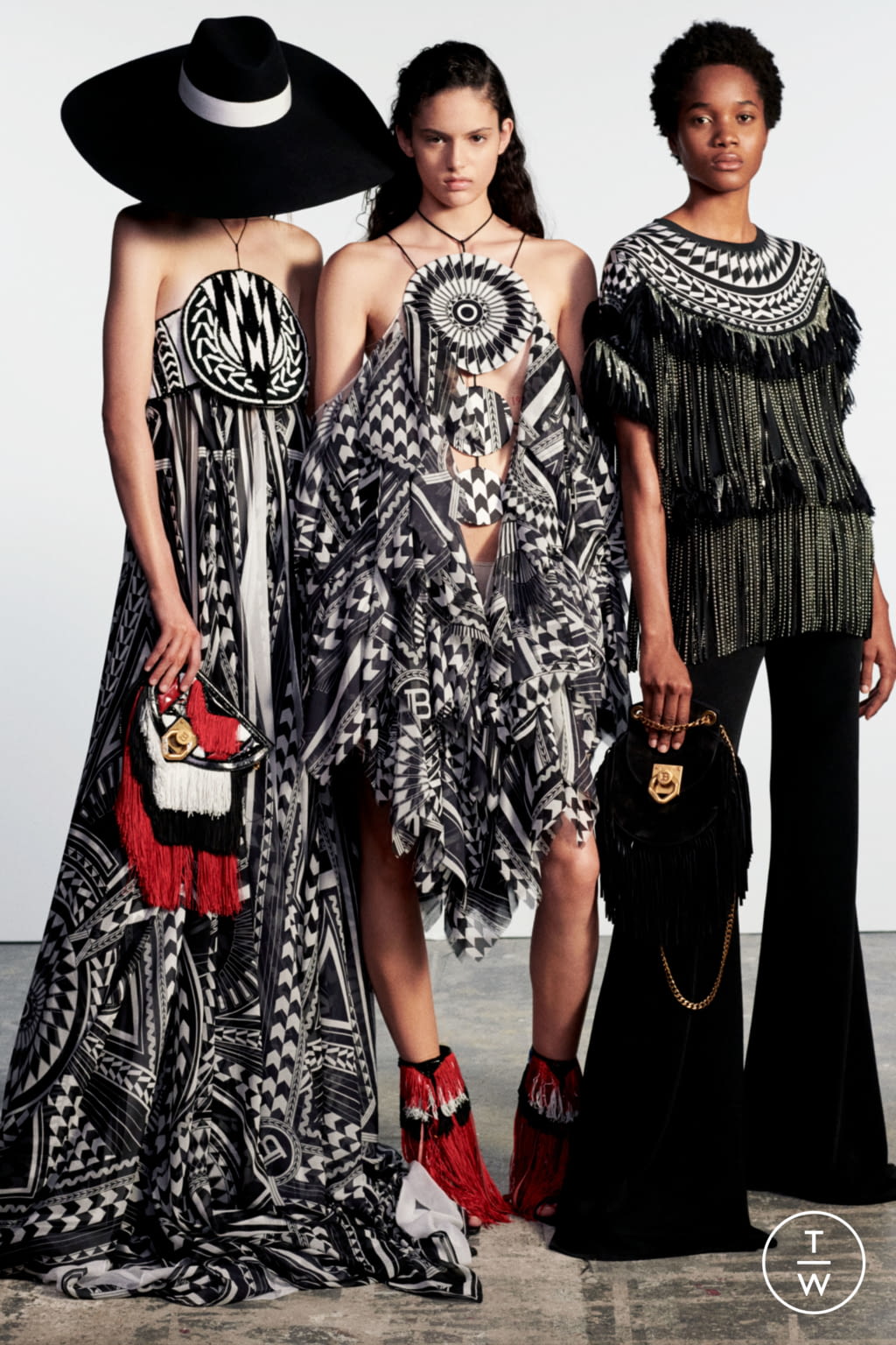 Fashion Week Paris Resort 2020 look 42 de la collection Balmain womenswear