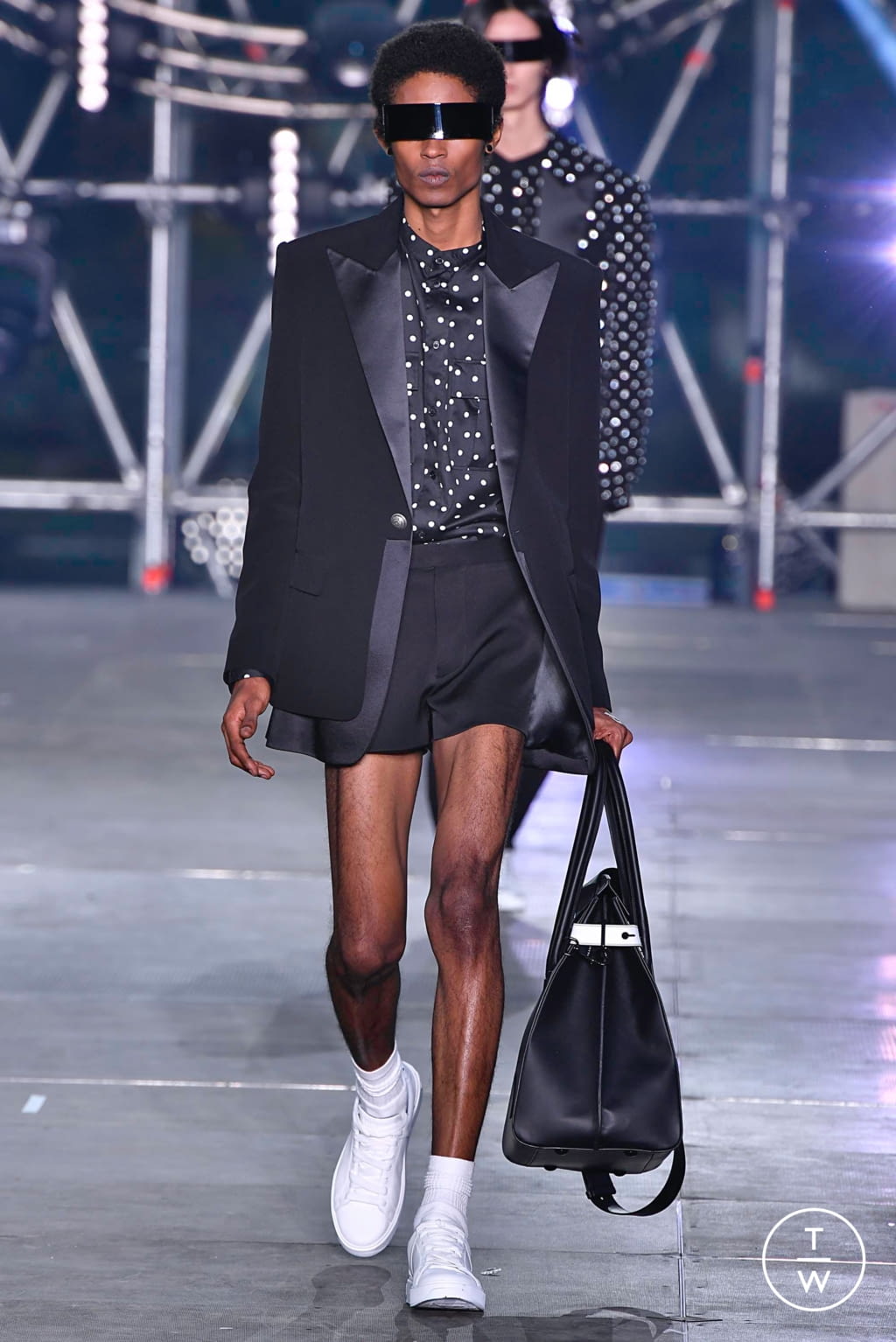 Fashion Week Paris Spring/Summer 2020 look 58 from the Balmain collection menswear