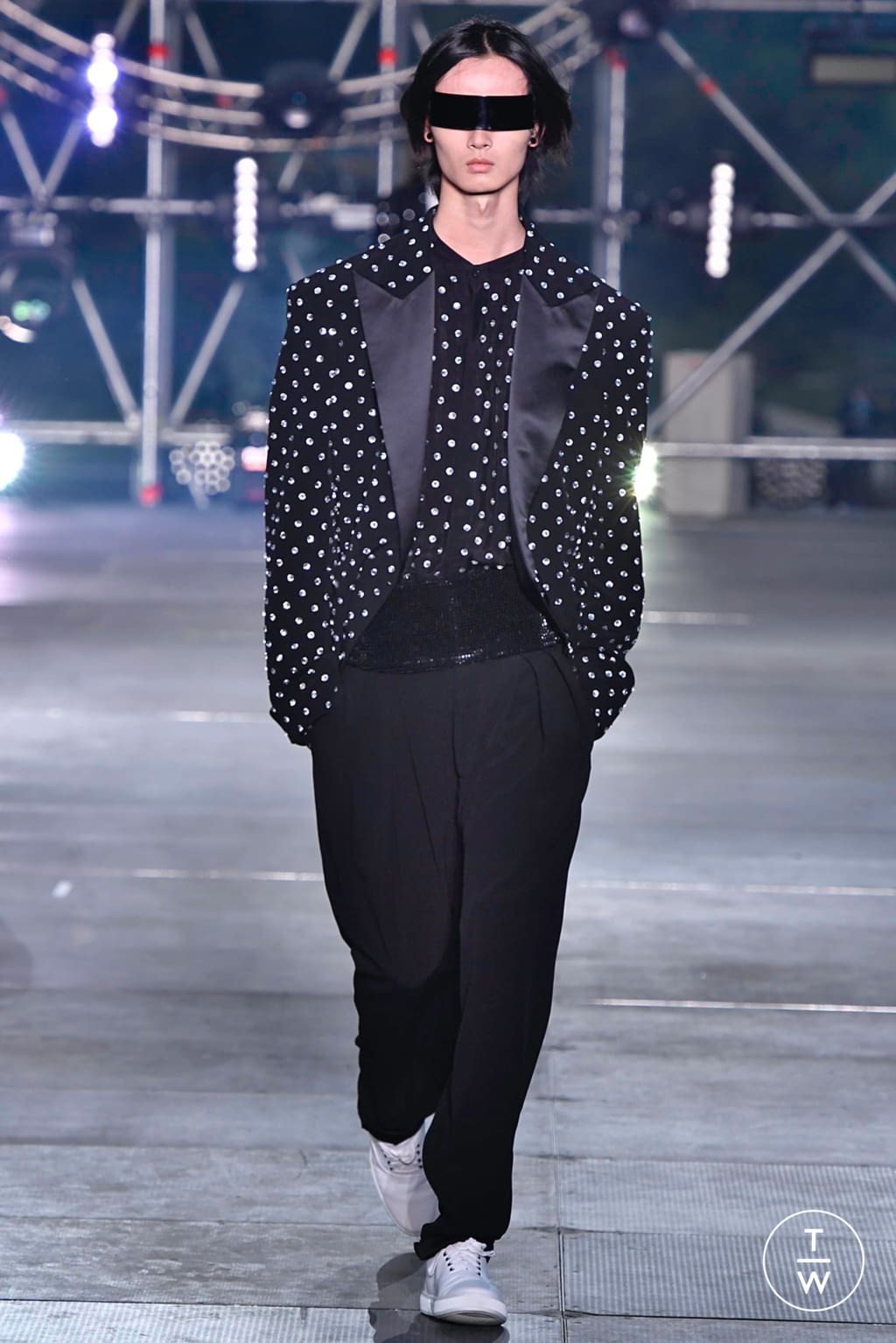 Fashion Week Paris Spring/Summer 2020 look 59 from the Balmain collection 男装
