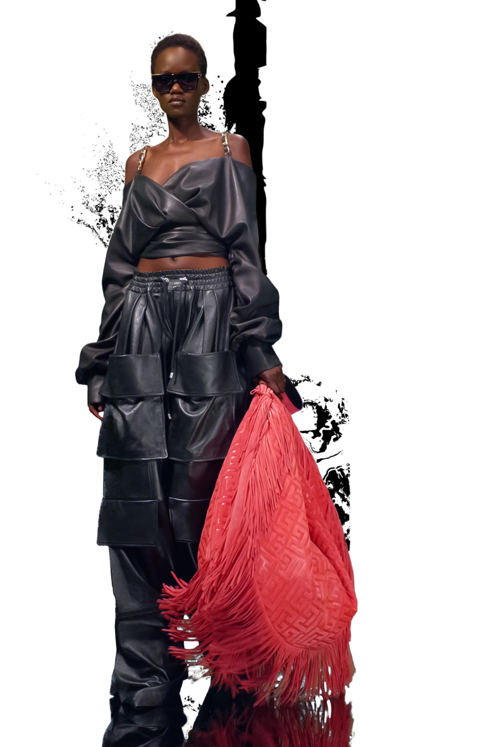 Fashion Week Paris Resort 2022 look 5 from the Balmain collection womenswear