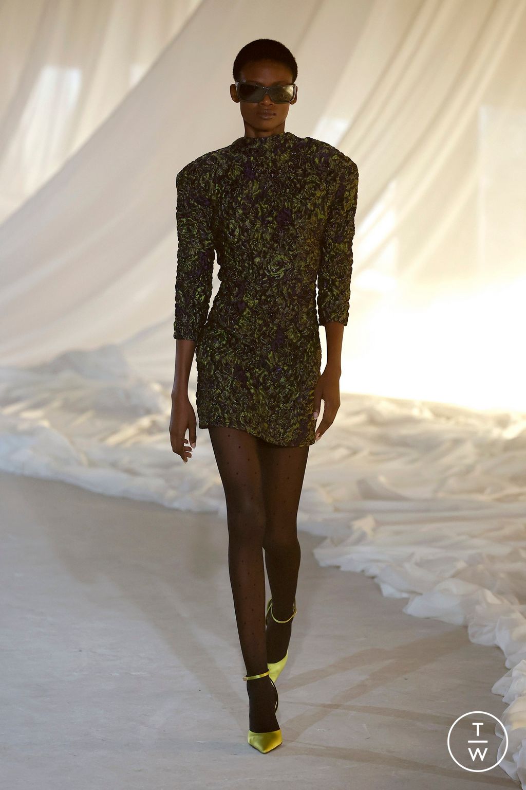 Fashion Week Paris Fall/Winter 2026 look 41 from the Balmain collection womenswear