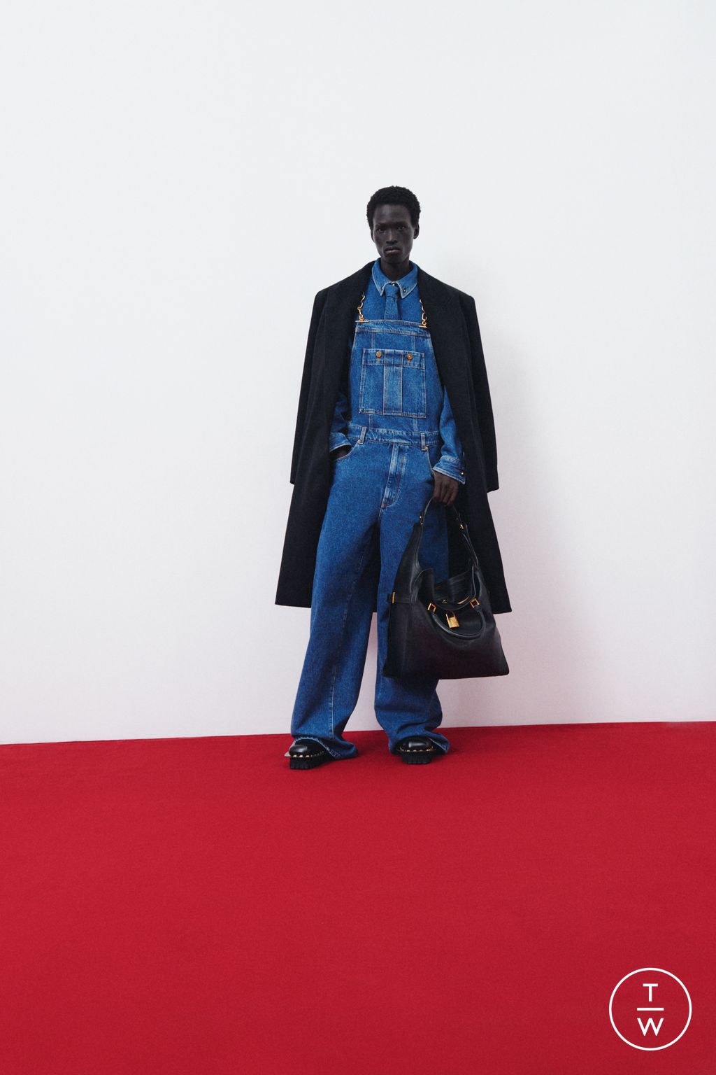 Fashion Week Paris Resort 2026 look 7 de la collection Balmain menswear