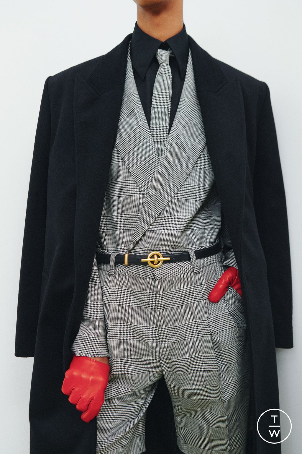 Fashion Week Paris Resort 2026 look 11 de la collection Balmain menswear