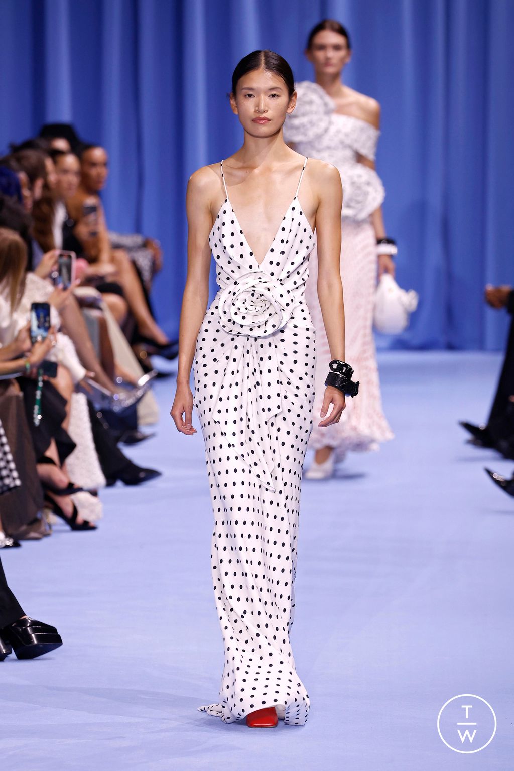 Fashion Week Paris Spring/Summer 2024 look 21 de la collection Balmain womenswear