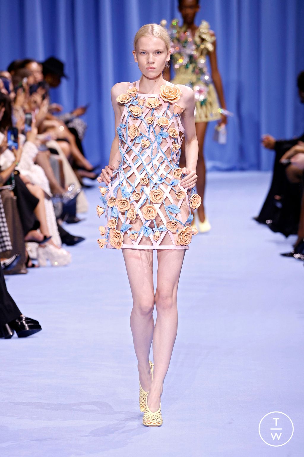 Fashion Week Paris Spring/Summer 2024 look 53 de la collection Balmain womenswear