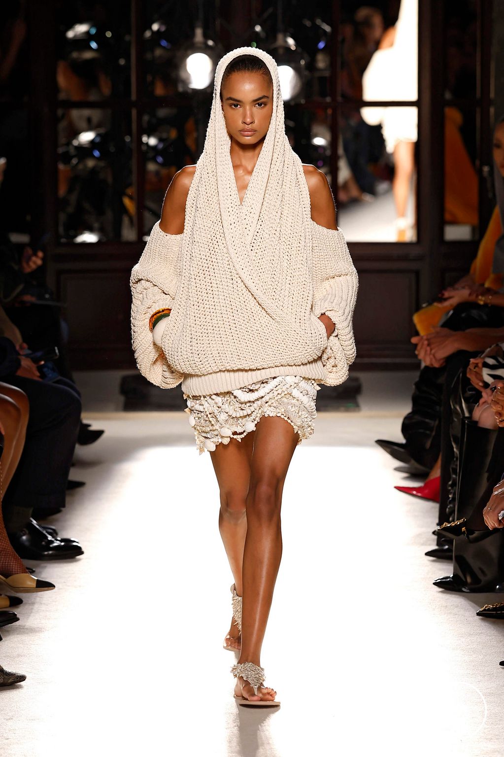 Fashion Week Paris Spring/Summer 2026 look 45 de la collection Balmain womenswear