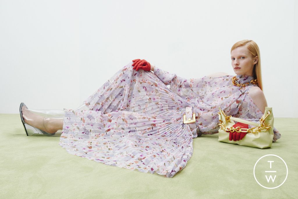 Fashion Week Paris Resort 2026 look 13 from the Balmain collection womenswear