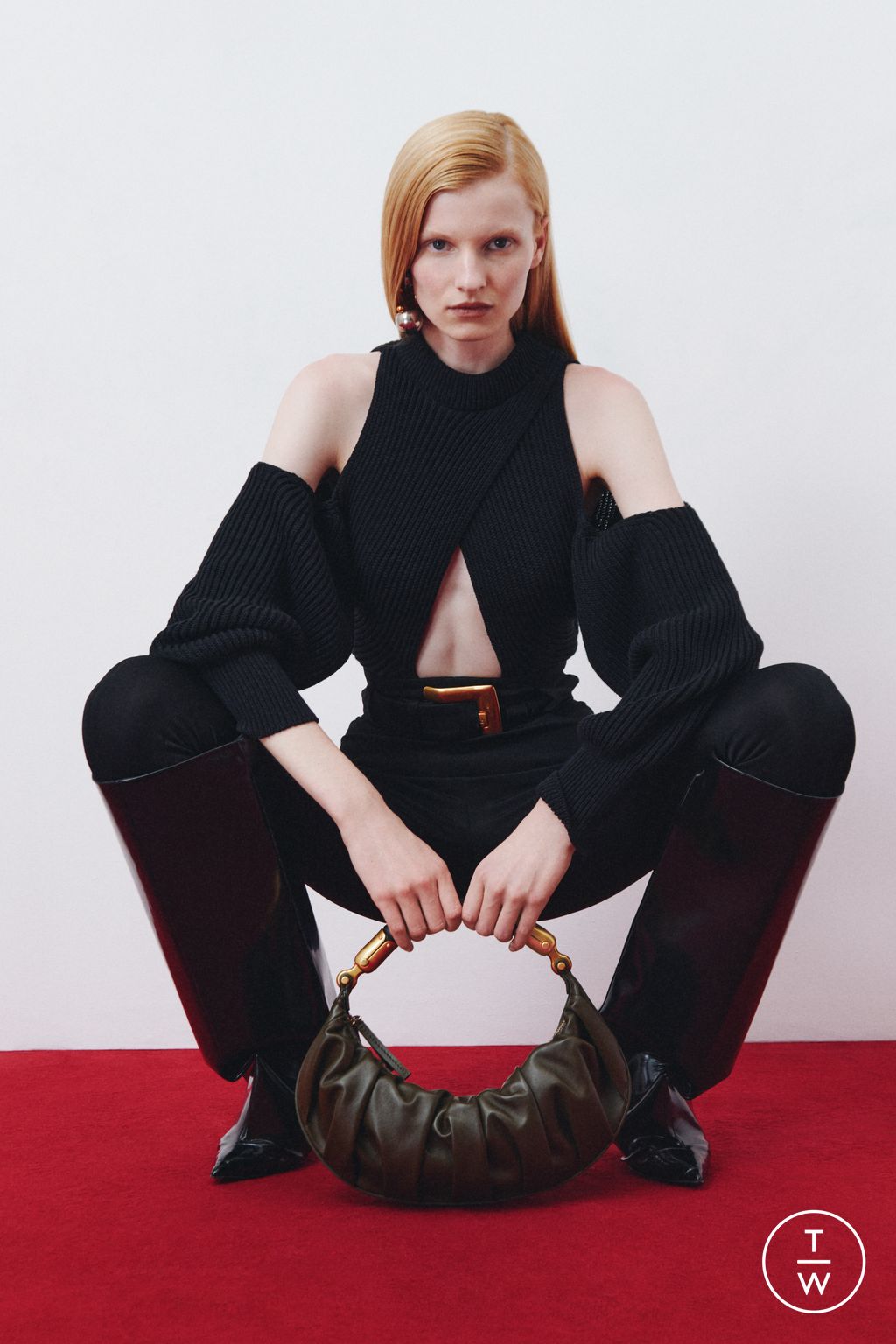 Fashion Week Paris Resort 2026 look 27 from the Balmain collection womenswear