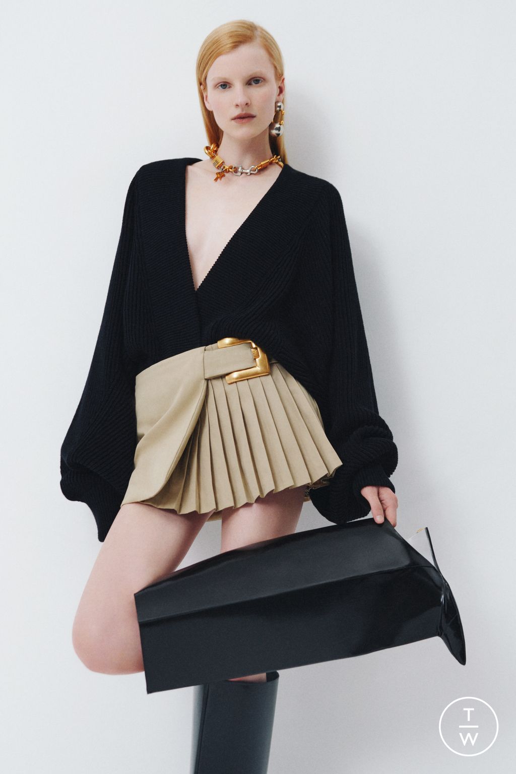 Fashion Week Paris Resort 2026 look 29 from the Balmain collection womenswear