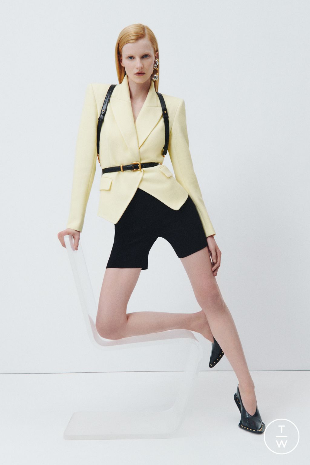 Fashion Week Paris Resort 2026 look 35 de la collection Balmain womenswear