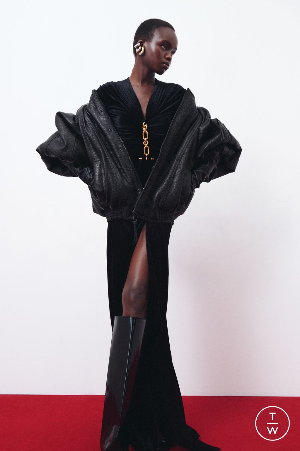 Fashion Week Paris Resort 2026 look 52 de la collection Balmain womenswear