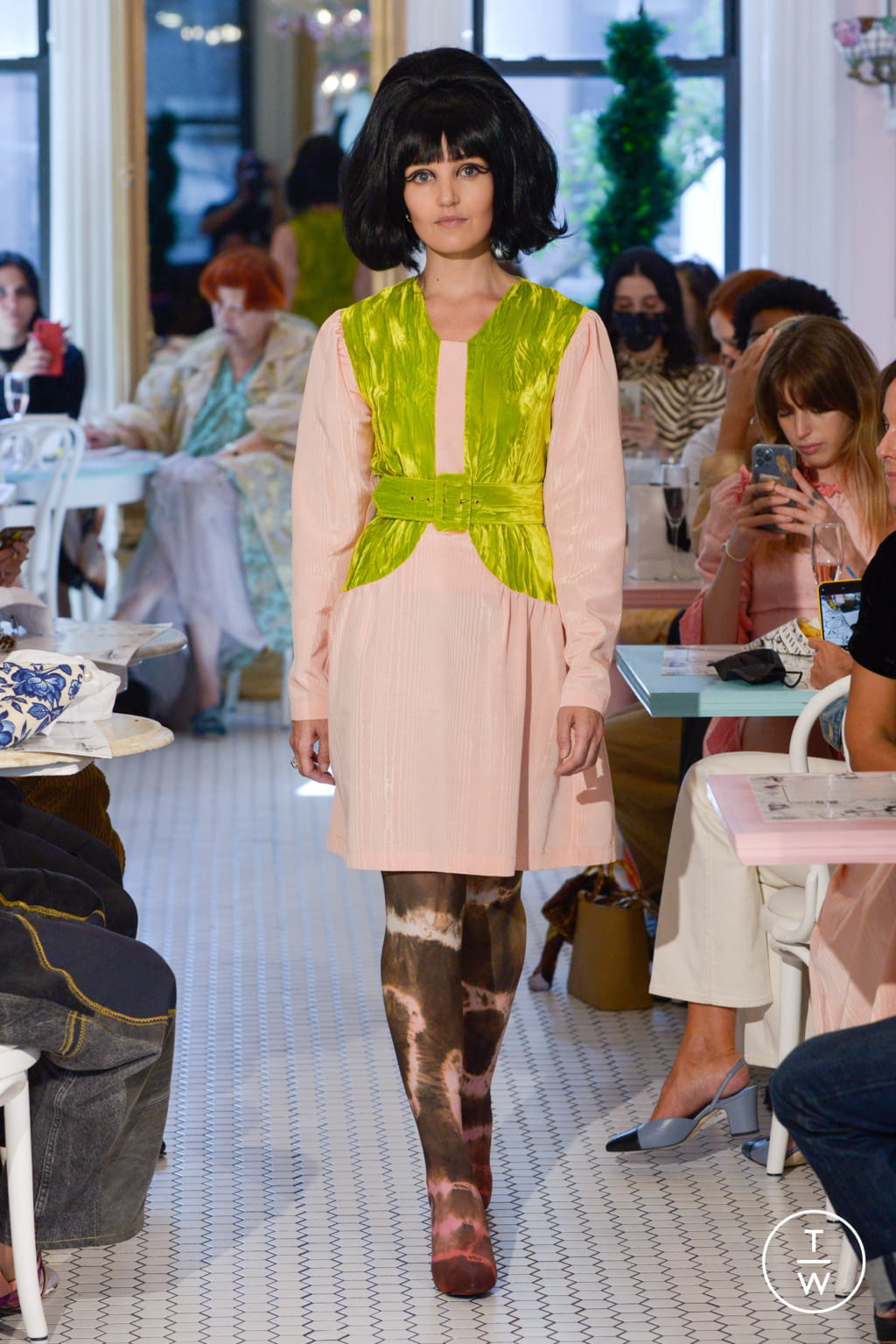 Fashion Week New York Spring/Summer 2022 look 7 from the Batsheva collection womenswear