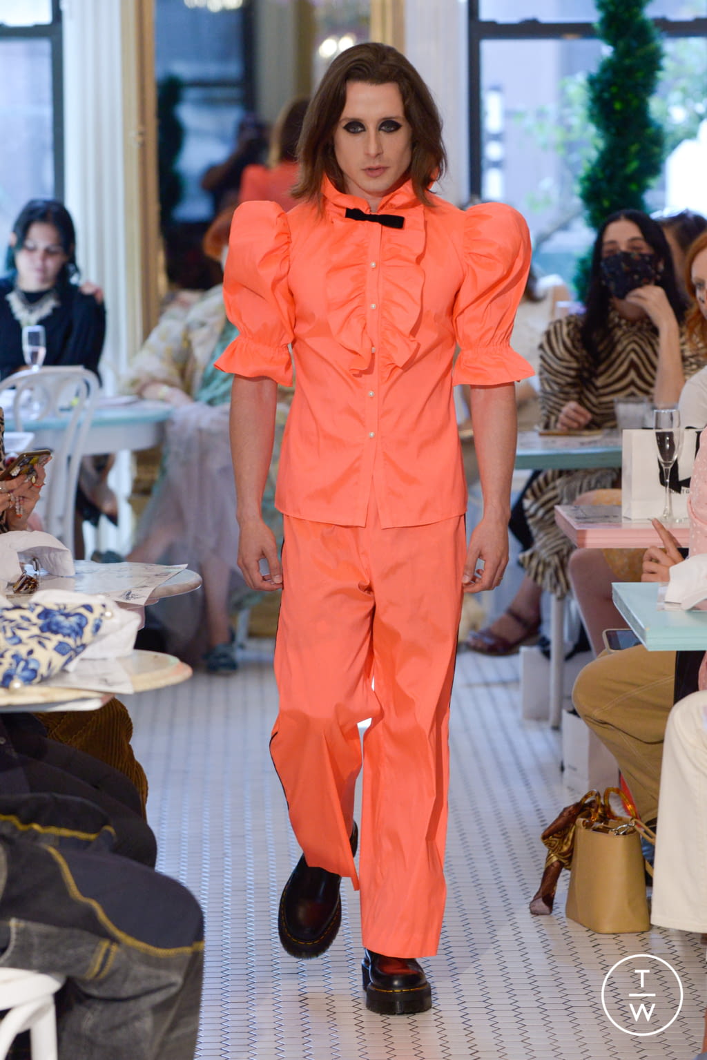 Fashion Week New York Spring/Summer 2022 look 10 de la collection Batsheva womenswear