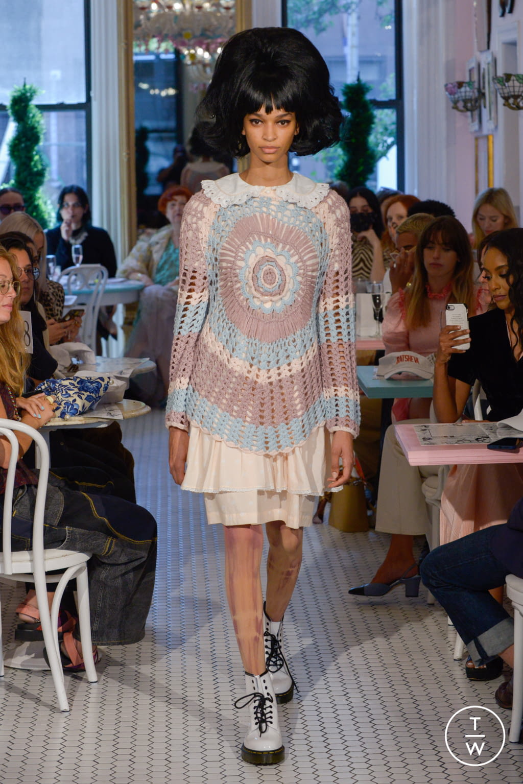 Fashion Week New York Spring/Summer 2022 look 12 de la collection Batsheva womenswear