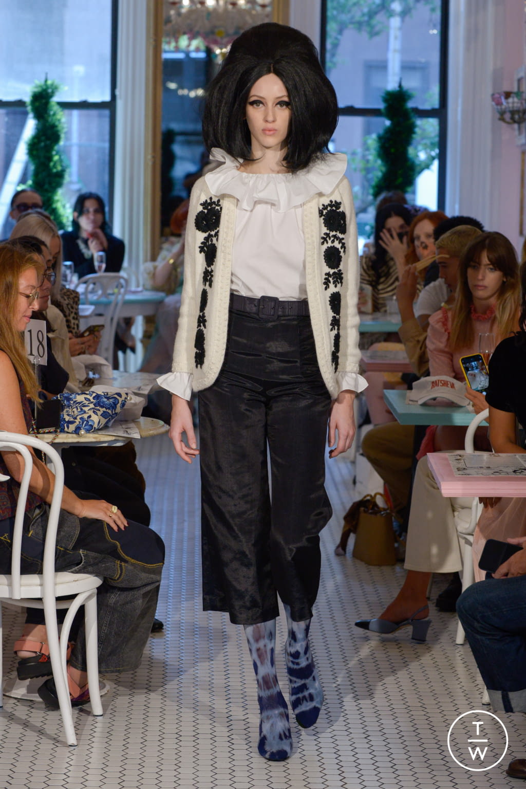 Fashion Week New York Spring/Summer 2022 look 17 de la collection Batsheva womenswear