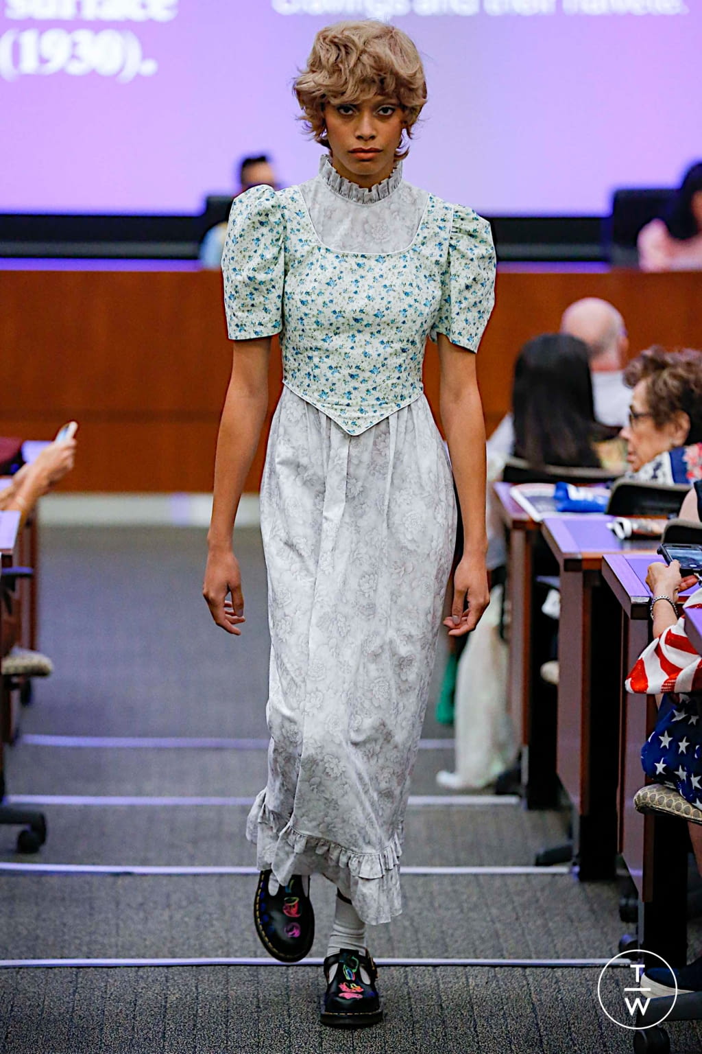 Fashion Week New York Spring/Summer 2020 look 1 from the Batsheva collection womenswear