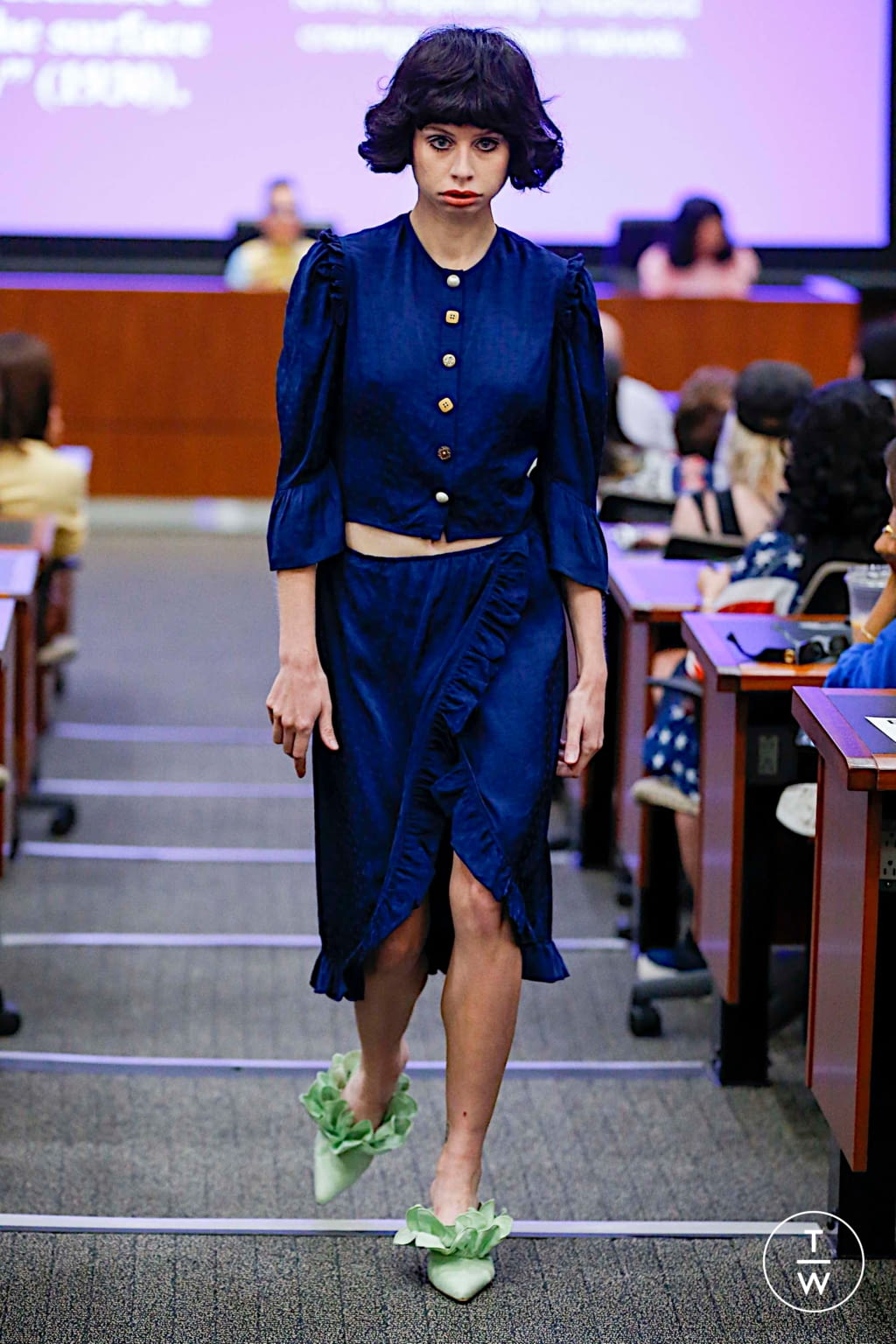 Fashion Week New York Spring/Summer 2020 look 8 from the Batsheva collection womenswear