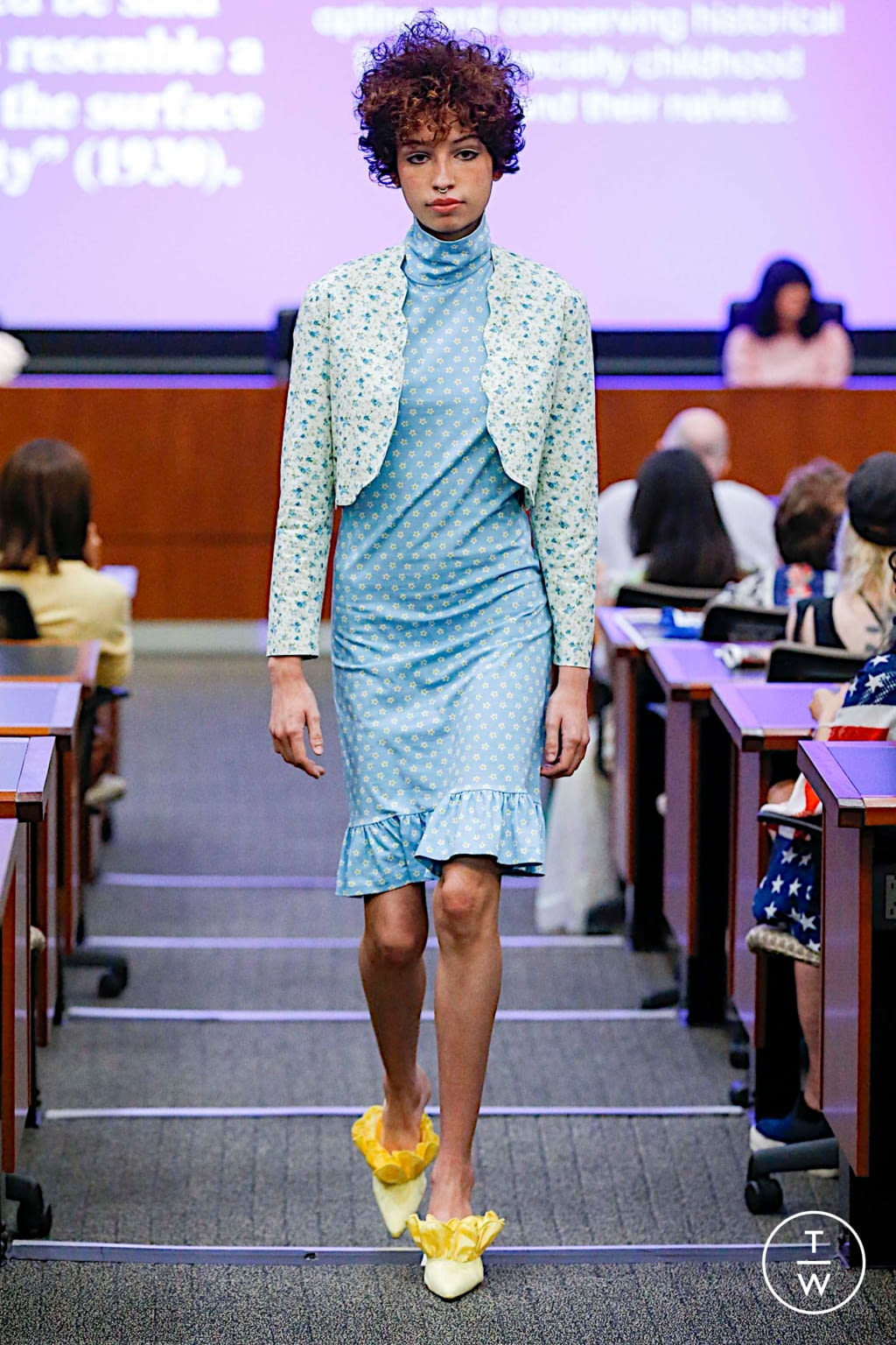Fashion Week New York Spring/Summer 2020 look 18 from the Batsheva collection womenswear