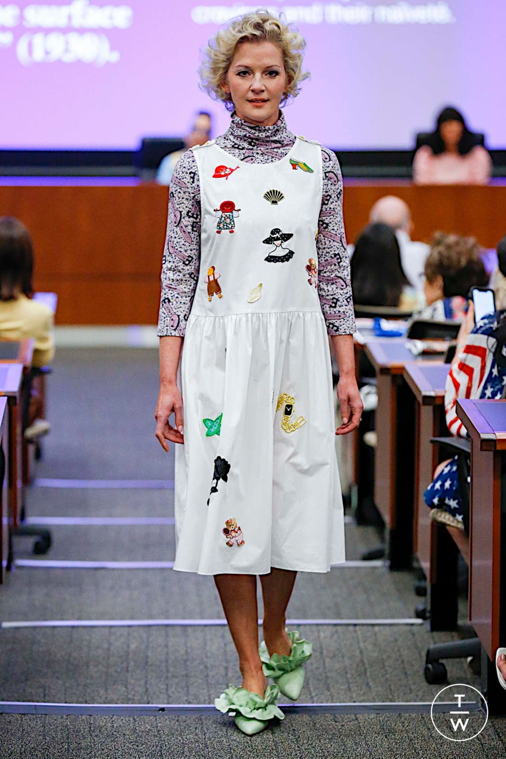 Fashion Week New York Spring/Summer 2020 look 28 from the Batsheva collection womenswear